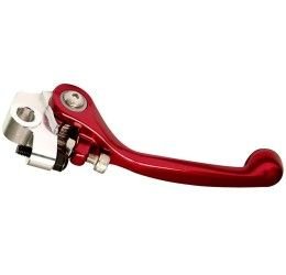 Folding brake lever Innteck for KTM 125 EXC 14-16 red color