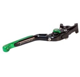 Racingbike folding brake lever for Yamaha MT-09 SP 24-25 green color
