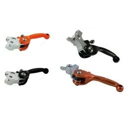 Folding clutch lever Racetech for KTM 125 EXC 00-23 - for bike with Brembo master cylinder