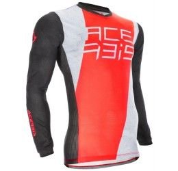 Jersey cross enduro Acerbis Mx J-Track One white-red colour