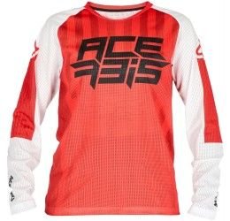 Jersey cross enduro Acerbis MX J-WINDY FIVE KID VENTED red/white