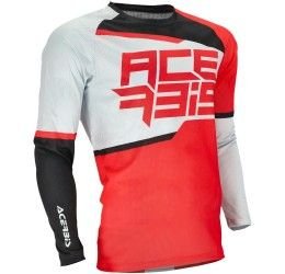 Jersey cross enduro Acerbis Mx J-Windy Two grey-red colour