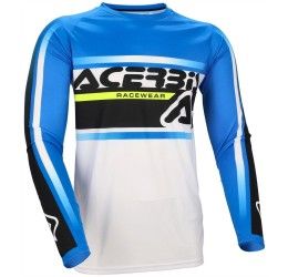Jersey cross enduro Acerbis MX LINEAR LUGO blue/white