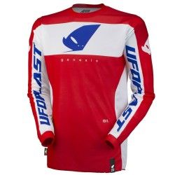 Jersey cross enduro UFO Genesis red and blue - MADE IN ITALY