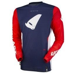 Jersey cross enduro UFO Tainite blue and red - MADE IN ITALY
