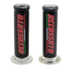 Accossato by Progrip racing grips black super soft (one pair)