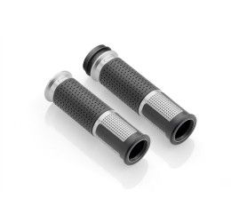 Rizoma Grips LUX Ride by Wire (Ø 22 mm) for ducati monster 1200 s stripe 14-15 Silver color