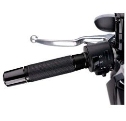 PUIG Grips ASCENT MODEL Black color - cod. 3553N - Length: 123 mm.