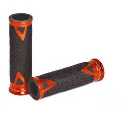 Puig Grips HI -Tech Radikal model Orange color - cod. 6325T - Length: 119 mm.