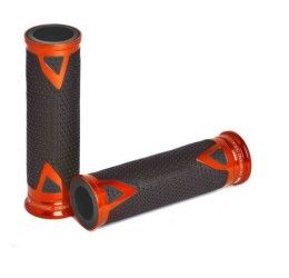 Puig Grips HI -Tech Radikal model Orange color - cod. 8191T - Length: 123 mm.
