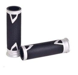 Puig Grips HI -Tech Radikal model Silver color - cod. 8191P - Length: 123 mm.