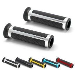 Barracuda racing grips rubber with aluminium (one pair)