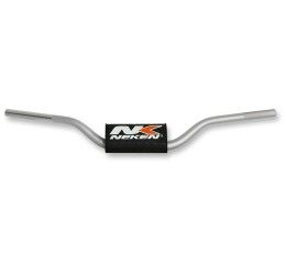 Neken Radical Handlebar 28.6mm in aluminum color Anodized Silver with bar pad (Cod. R00024SR)