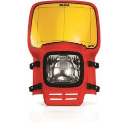 Headlight Acerbis Elba 12V 35W red colour