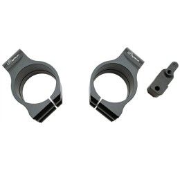 Lightech handlebar holders in ergal advanced with A/S support for Ducati Panigale V4 S 18-23 | 2025