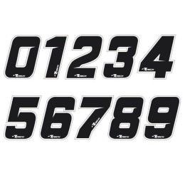 Racetech Single stickers numbers