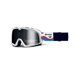 Off-Road Goggle 100% BARSTOW LUCIEN MASK - SILVER MIRROR LENS