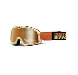Off-Road Goggle 100% BARSTOW STATE OF ETHOS MASK - BRONZE LENS