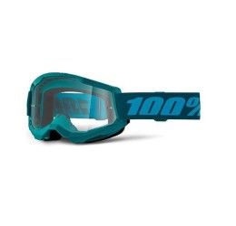 Off-Road Goggle 100% The STRATA 2 STONE MASK - TRANSPARENT LENS