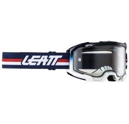 Off-Road Goggle Leatt Velocity 4.5 blue color - clear lens