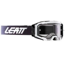 Off-Road Goggle Leatt Velocity 5.5 white color - colored lens
