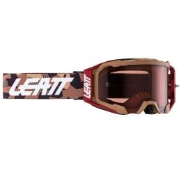 Off-Road Goggle Leatt Velocity 5.5 brown color - colored lens