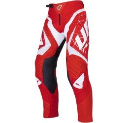 Pants cross enduro UFO Bullet red-white - MADE IN ITALY