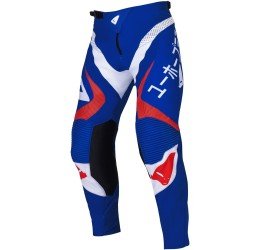 Pants cross enduro UFO Takeda blue-white-red - MADE IN ITALY