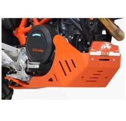 AXP Racing Adventure HDPE 8mm engine guard ENDURO orange for KTM 690 Enduro R 09-23