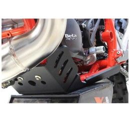 AXP Racing Xtrem HDPE 8mm engine guard ENDURO black with linkage protecrion for Beta RR 250 18-19
