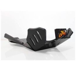 AXP Racing Xtrem HDPE 8mm engine guard ENDURO black with linkage protecrion for Beta RR 250 20-24