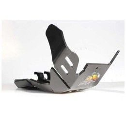 AXP Racing Xtrem HDPE 8mm engine guard ENDURO black with linkage protecrion for KTM 125 SX 17-22