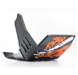 AXP Racing Xtrem HDPE 8mm engine guard ENDURO black with linkage protecrion for KTM 450 EXC 17-23