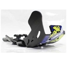 AXP Racing Xtrem HDPE 8mm engine guard ENDURO black with linkage protecrion for Sherco 250 SE 12-13