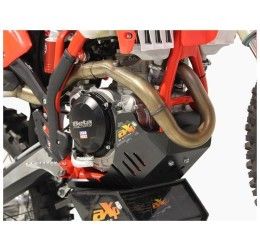 AXP Racing Xtrem HDPE 8mm engine guard ENDURO black with linkage protecrion for Beta RR 430 23-24