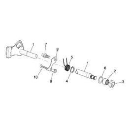 Oilseal for gear change axle for Suzuki RGV gamma 250 vj22 90-95