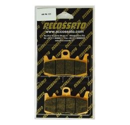 Front brake pads Accossato for BMW R nine T 14-19 ST Street sintered AGPA177ST