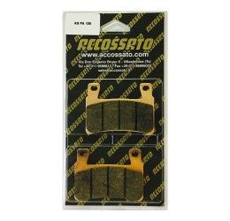 Front brake pads Accossato for Honda CBR 600 F Sport 01-02 ST Street sintered AGPA105ST