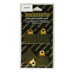 Front brake pads Accossato for ACCOSSATO Radial brake calipers - ZXC Racing Sintered AGPA134ZXC