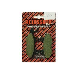 Front brake pads Accossato for Yamaha WR 125 2T 91-97 OR organic AGPA76OR