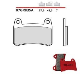 Front brake pads Brembo for Benelli BN 302 15-18 SA Road 07GR83SA