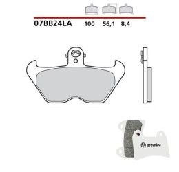 Front brake pads Brembo for BMW K 1200 LT 97-00 LA Road 07BB24LA