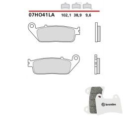 Front brake pads Brembo for Honda XL 600 V Transalp 94-96 LA Road 07HO41LA