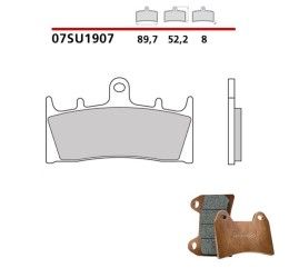 Front brake pads Brembo for Kawasaki ZRX 1200 S 01-07 Genuine parts 07SU1907