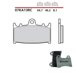 Front brake pads Brembo for Suzuki Bandit 1250 S 07-10 RC extreme racing 07KA13RC