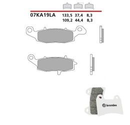 Front brake pads Brembo for Suzuki Bandit 600 00-04 LA Road 07KA19LA (Left caliper)