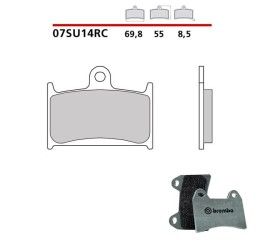 Front brake pads Brembo for Triumph Tiger 1200 Explorer ABS 12-15 RC extreme racing 07SU14RC