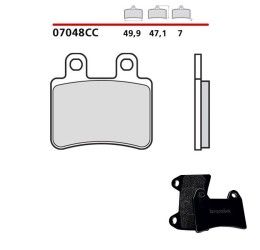 Front brake pads Brembo for Yamaha DT 50 R 02-08 Scooter Genuine parts 07048