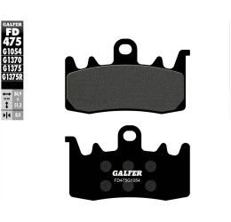 Front brake pads Galfer for Aprilia Caponord 1200 2013 G1370 semi metal FD475G1054