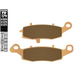 Front brake pads Galfer for Suzuki Gladius 650 2009 G1375 sintered sport FD179G1375